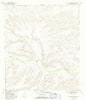Big Canyon Ranch NW Texas Historical topographic map, 1:24000 scale, 7.5 X 7.5 Minute, Year 1969