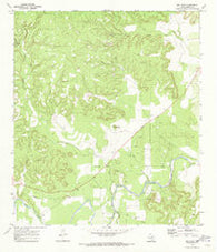 Big Draw Texas Historical topographic map, 1:24000 scale, 7.5 X 7.5 Minute, Year 1970