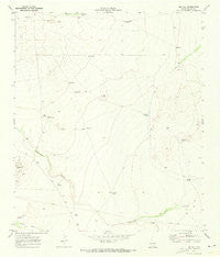 Big Hill Texas Historical topographic map, 1:24000 scale, 7.5 X 7.5 Minute, Year 1970