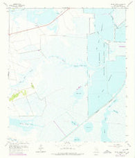 Big Hill Bayou Texas Historical topographic map, 1:24000 scale, 7.5 X 7.5 Minute, Year 1962