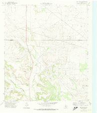 Big Lake SW Texas Historical topographic map, 1:24000 scale, 7.5 X 7.5 Minute, Year 1971