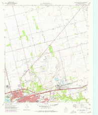 Big Spring North Texas Historical topographic map, 1:24000 scale, 7.5 X 7.5 Minute, Year 1954