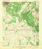 Big Spring South Texas Historical topographic map, 1:62500 scale, 15 X 15 Minute, Year 1942