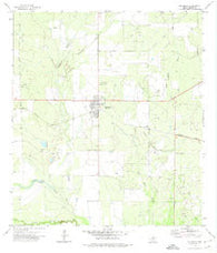 Big Wells Texas Historical topographic map, 1:24000 scale, 7.5 X 7.5 Minute, Year 1972