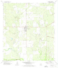 Big Wells Texas Historical topographic map, 1:24000 scale, 7.5 X 7.5 Minute, Year 1972