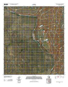 Big Apache Hill Texas Historical topographic map, 1:24000 scale, 7.5 X 7.5 Minute, Year 2010