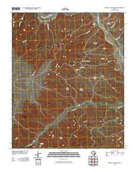 Big Betty Reservoir Texas Historical topographic map, 1:24000 scale, 7.5 X 7.5 Minute, Year 2010