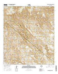 Big Brindle Canyon Texas Current topographic map, 1:24000 scale, 7.5 X 7.5 Minute, Year 2016