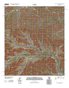 Big Canyon Ranch Texas Historical topographic map, 1:24000 scale, 7.5 X 7.5 Minute, Year 2010