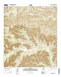 Big Canyon Ranch Texas Current topographic map, 1:24000 scale, 7.5 X 7.5 Minute, Year 2016