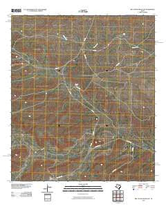 Big Canyon Ranch NE Texas Historical topographic map, 1:24000 scale, 7.5 X 7.5 Minute, Year 2010