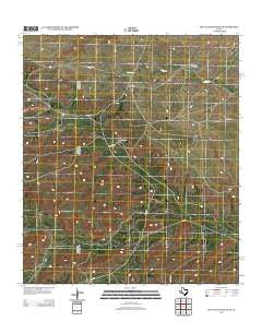 Big Canyon Ranch NE Texas Historical topographic map, 1:24000 scale, 7.5 X 7.5 Minute, Year 2012