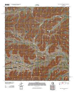 Big Canyon Ranch SW Texas Historical topographic map, 1:24000 scale, 7.5 X 7.5 Minute, Year 2010