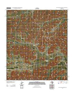 Big Canyon Ranch SW Texas Historical topographic map, 1:24000 scale, 7.5 X 7.5 Minute, Year 2012