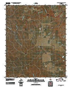 Big Four Ranch Texas Historical topographic map, 1:24000 scale, 7.5 X 7.5 Minute, Year 2010