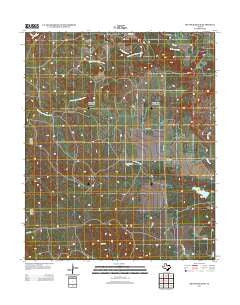 Big Four Ranch Texas Historical topographic map, 1:24000 scale, 7.5 X 7.5 Minute, Year 2013
