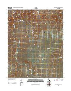 Big George Tank Texas Historical topographic map, 1:24000 scale, 7.5 X 7.5 Minute, Year 2012