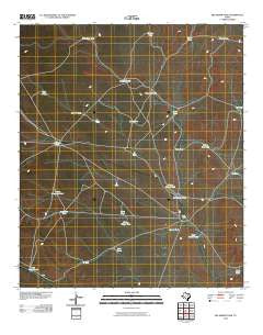 Big Heiser Tank Texas Historical topographic map, 1:24000 scale, 7.5 X 7.5 Minute, Year 2010