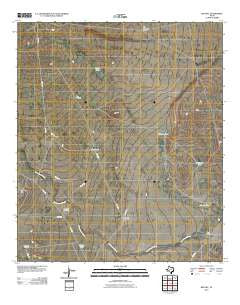 Big Hill Texas Historical topographic map, 1:24000 scale, 7.5 X 7.5 Minute, Year 2010
