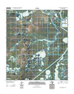 Big Hill Bayou Texas Historical topographic map, 1:24000 scale, 7.5 X 7.5 Minute, Year 2013