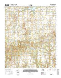 Big Mound Texas Current topographic map, 1:24000 scale, 7.5 X 7.5 Minute, Year 2016