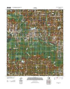 Big Sandy Texas Historical topographic map, 1:24000 scale, 7.5 X 7.5 Minute, Year 2012