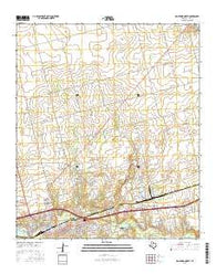 Big Spring North Texas Current topographic map, 1:24000 scale, 7.5 X 7.5 Minute, Year 2016