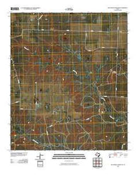Big Spring North NE Texas Historical topographic map, 1:24000 scale, 7.5 X 7.5 Minute, Year 2010