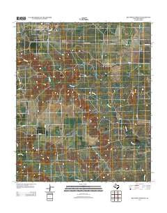Big Spring North NE Texas Historical topographic map, 1:24000 scale, 7.5 X 7.5 Minute, Year 2012