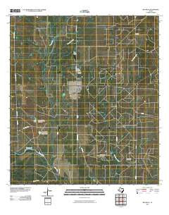 Big Wells Texas Historical topographic map, 1:24000 scale, 7.5 X 7.5 Minute, Year 2010