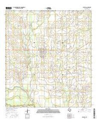 Big Wells Texas Current topographic map, 1:24000 scale, 7.5 X 7.5 Minute, Year 2016