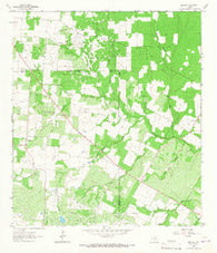 Bigfoot Texas Historical topographic map, 1:24000 scale, 7.5 X 7.5 Minute, Year 1964