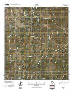 Bigfoot Texas Historical topographic map, 1:24000 scale, 7.5 X 7.5 Minute, Year 2010