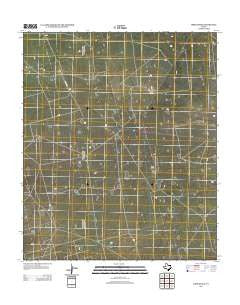 Bird Ranch Texas Historical topographic map, 1:24000 scale, 7.5 X 7.5 Minute, Year 2012