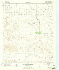 Birdwell Ranch Texas Historical topographic map, 1:24000 scale, 7.5 X 7.5 Minute, Year 1962