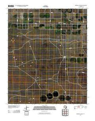 Birdwell Ranch Texas Historical topographic map, 1:24000 scale, 7.5 X 7.5 Minute, Year 2010