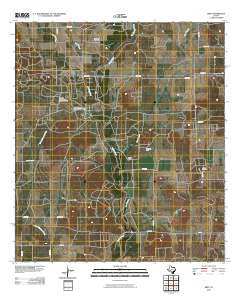 Biry Texas Historical topographic map, 1:24000 scale, 7.5 X 7.5 Minute, Year 2010