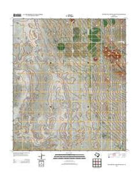 Bitter Well Mountain NW Texas Historical topographic map, 1:24000 scale, 7.5 X 7.5 Minute, Year 2013
