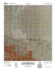 Bitter Well Mountain SW Texas Historical topographic map, 1:24000 scale, 7.5 X 7.5 Minute, Year 2010