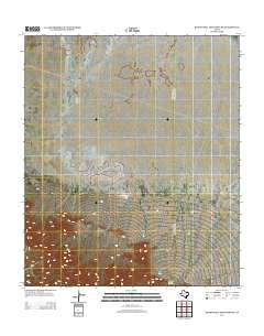 Bitter Well Mountain SW Texas Historical topographic map, 1:24000 scale, 7.5 X 7.5 Minute, Year 2013