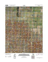 Bivins Channing Ranch Texas Historical topographic map, 1:24000 scale, 7.5 X 7.5 Minute, Year 2012