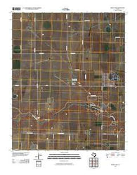 Bivins Lake Texas Historical topographic map, 1:24000 scale, 7.5 X 7.5 Minute, Year 2010
