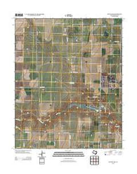 Bivins Lake Texas Historical topographic map, 1:24000 scale, 7.5 X 7.5 Minute, Year 2012