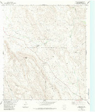 Black Gap Texas Historical topographic map, 1:24000 scale, 7.5 X 7.5 Minute, Year 1983