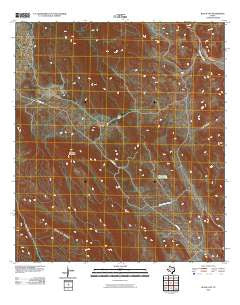 Black Gap Texas Historical topographic map, 1:24000 scale, 7.5 X 7.5 Minute, Year 2010