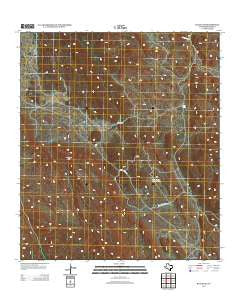 Black Gap Texas Historical topographic map, 1:24000 scale, 7.5 X 7.5 Minute, Year 2013