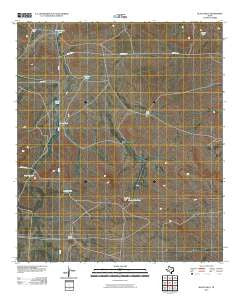 Black Hills Texas Historical topographic map, 1:24000 scale, 7.5 X 7.5 Minute, Year 2010