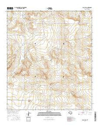 Black Hills Texas Current topographic map, 1:24000 scale, 7.5 X 7.5 Minute, Year 2016