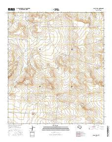 Black Hills Texas Current topographic map, 1:24000 scale, 7.5 X 7.5 Minute, Year 2016