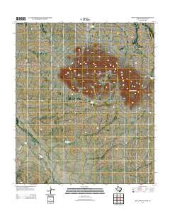 Black Mountains Texas Historical topographic map, 1:24000 scale, 7.5 X 7.5 Minute, Year 2013
